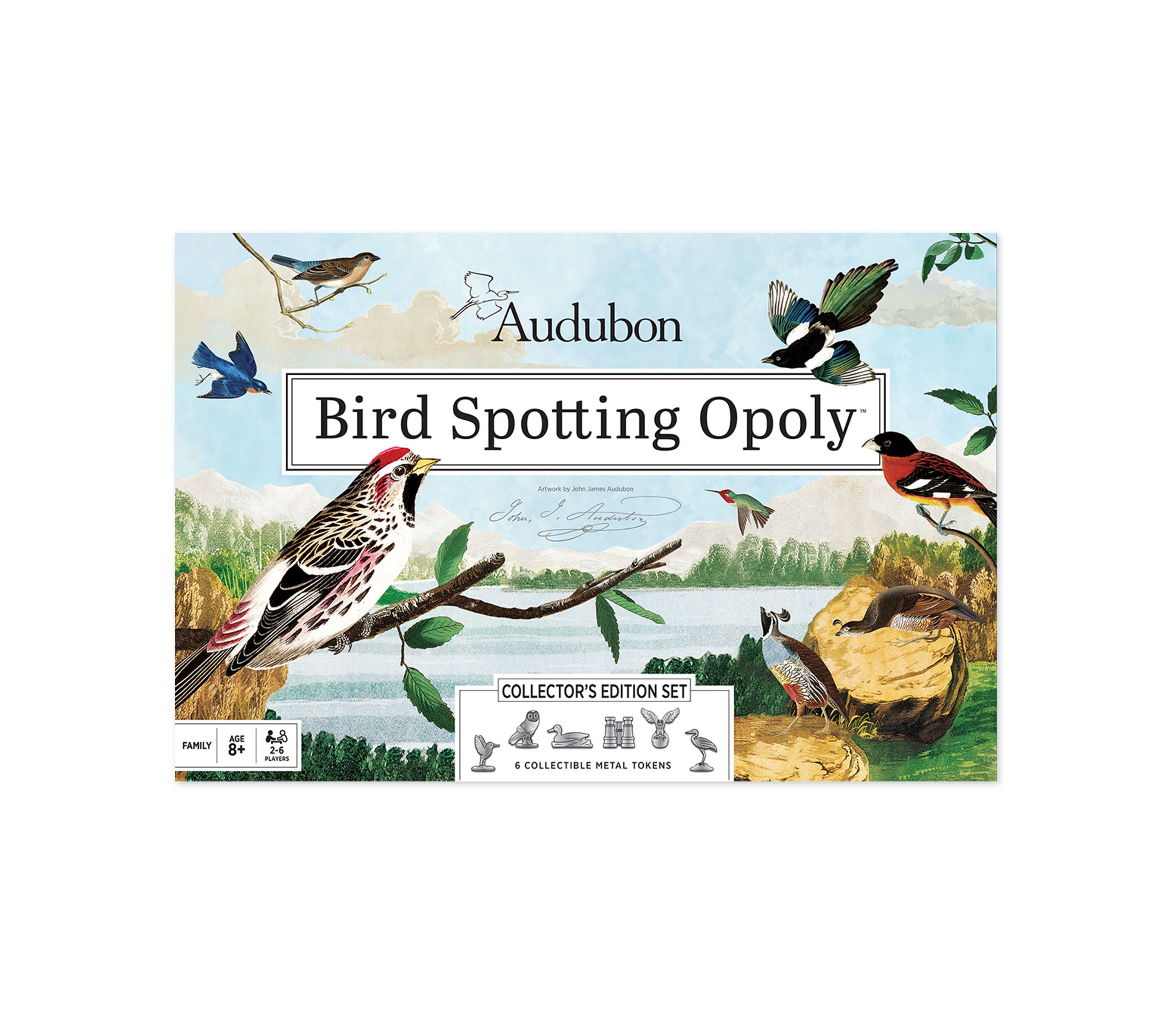 Audubon Bird Spotting Opoly Collectors Edition Set
