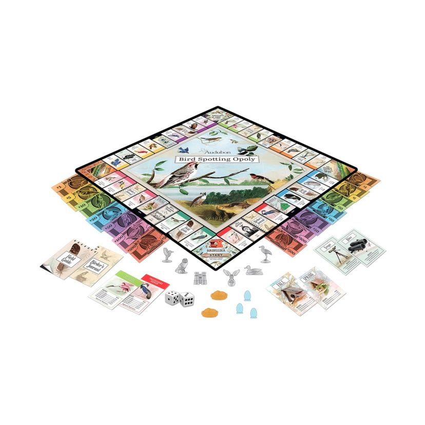 Audubon Bird Spotting Opoly Collectors Edition Set