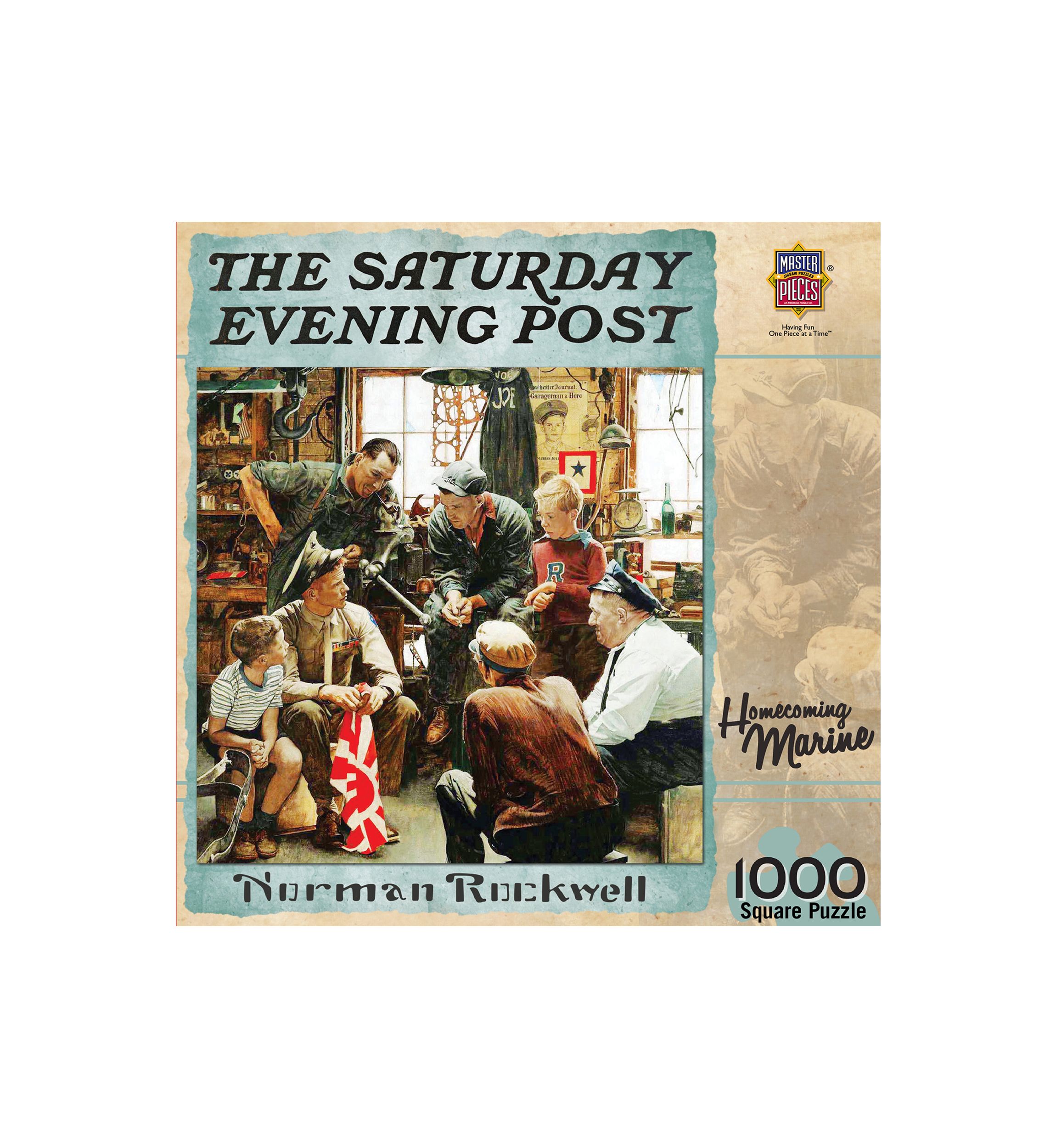 The Saturday Evening Post - Homecoming Marine: 1000 Pcs