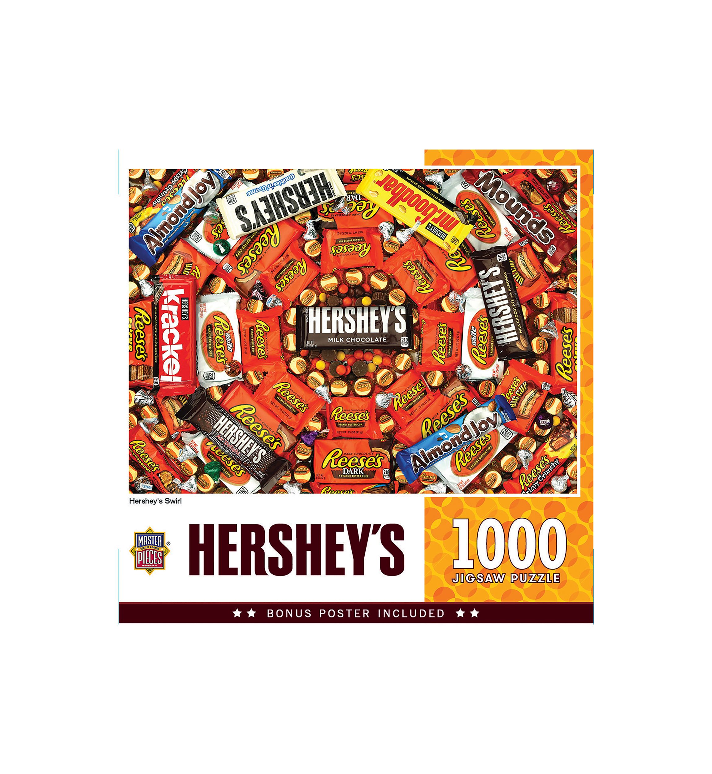 Hersheys Swirl: 1000 Pcs
