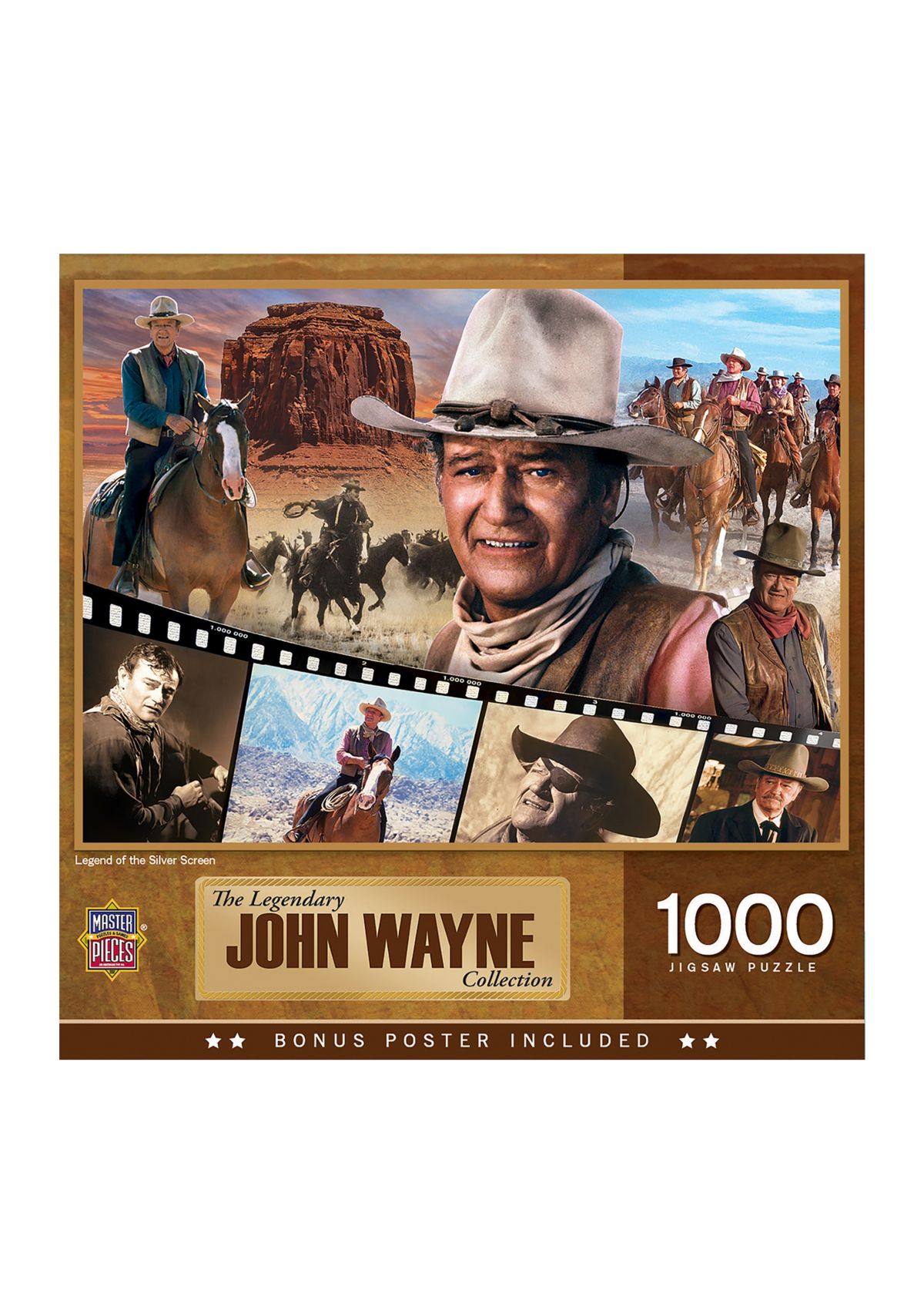 John Wayne - Legend of the Silver Screen Puzzle: 1000 Pcs