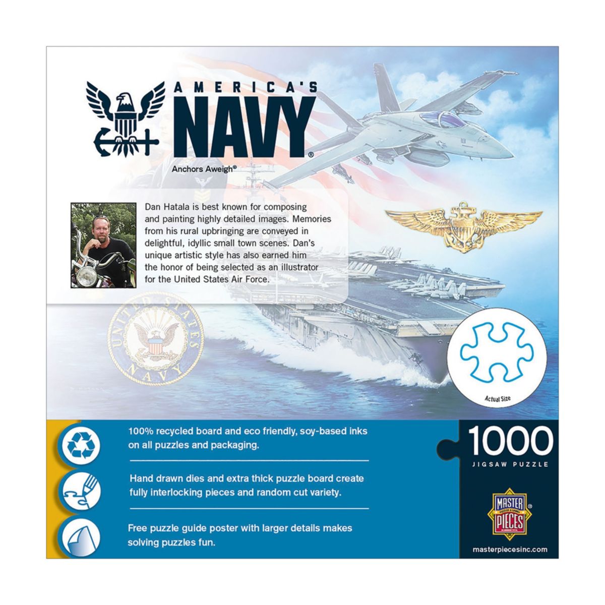 Americas Navy - Anchors Aweigh: 1000 Pcs