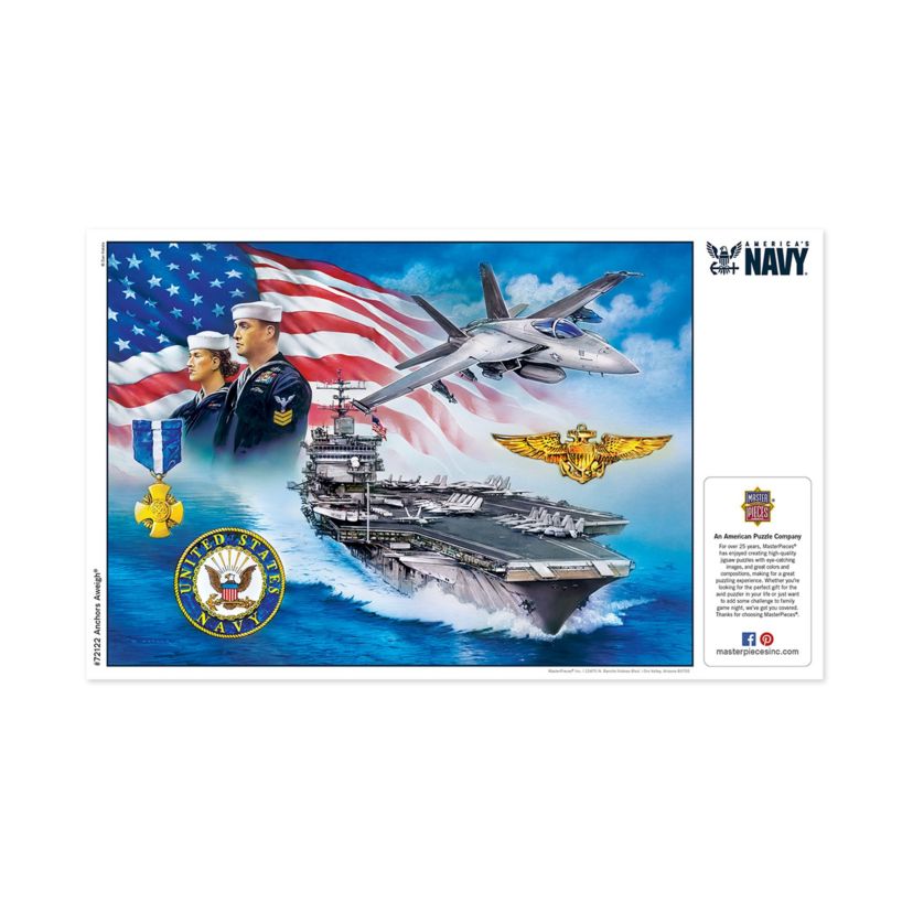 Americas Navy - Anchors Aweigh: 1000 Pcs