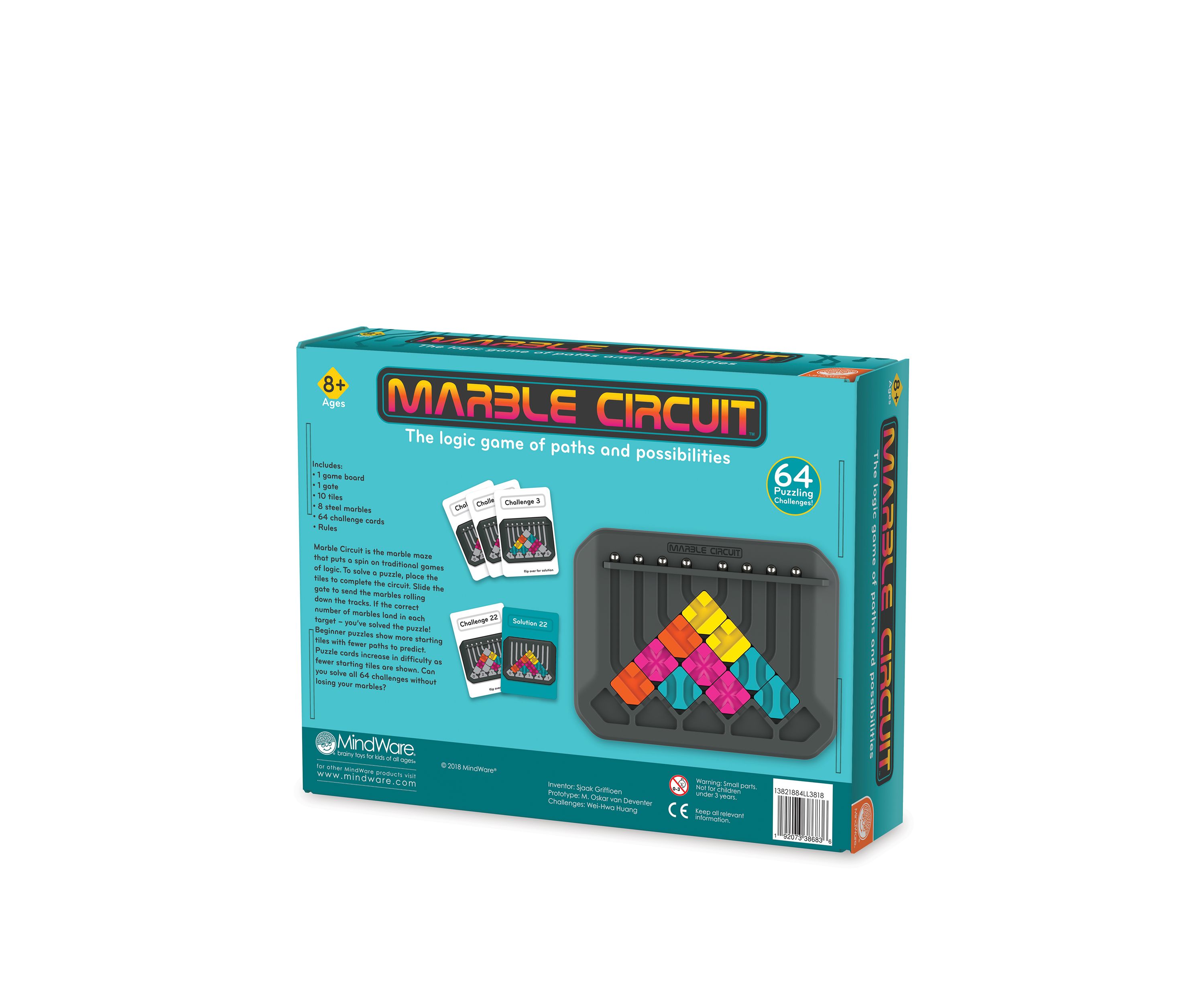Marble Circuit Brain Teaser Puzzle