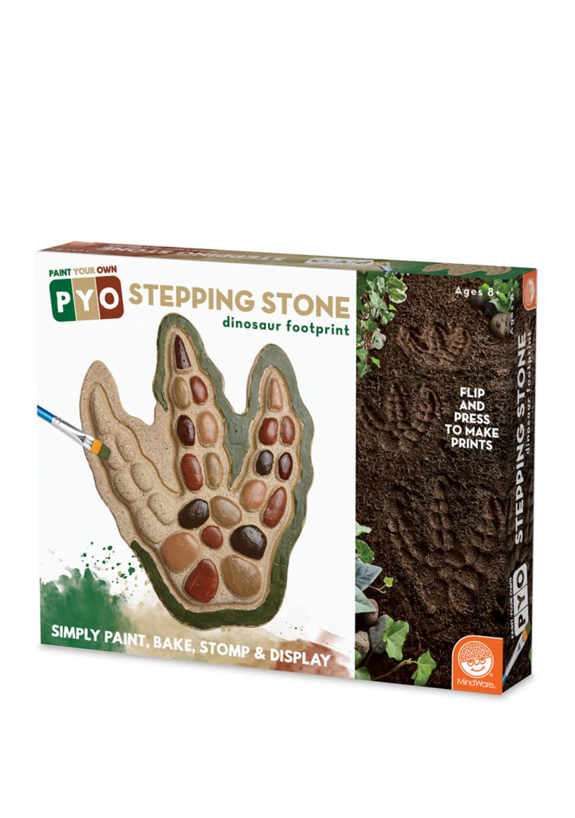 Paint Your Own Stepping Stone - Dinosaur Footprint