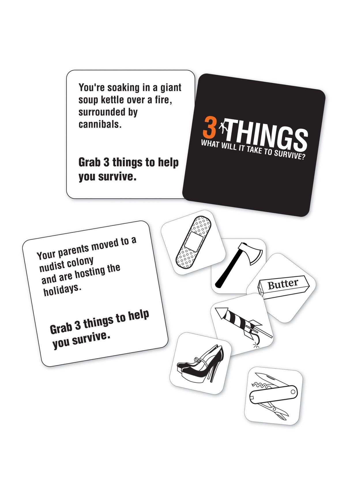  3 Things Party Game 