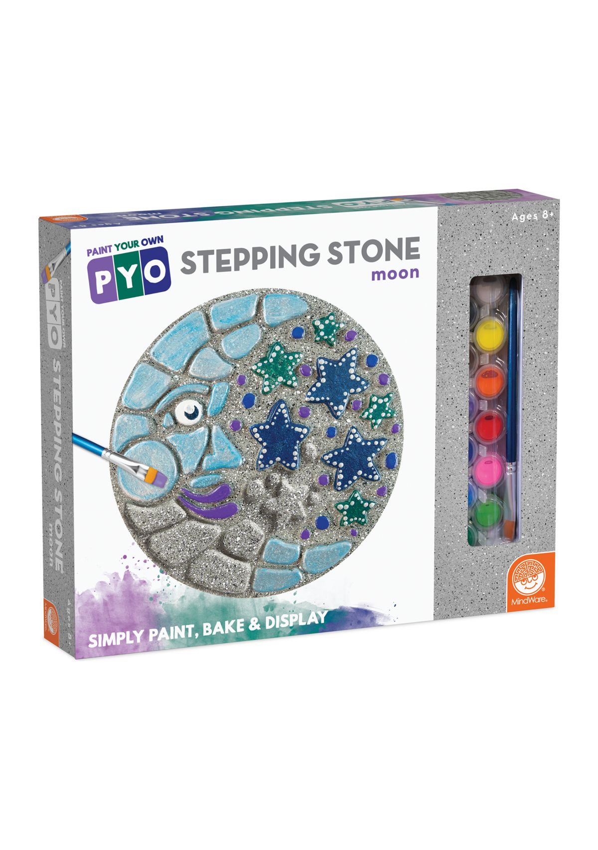 Paint Your Own Stepping Stone - Moon