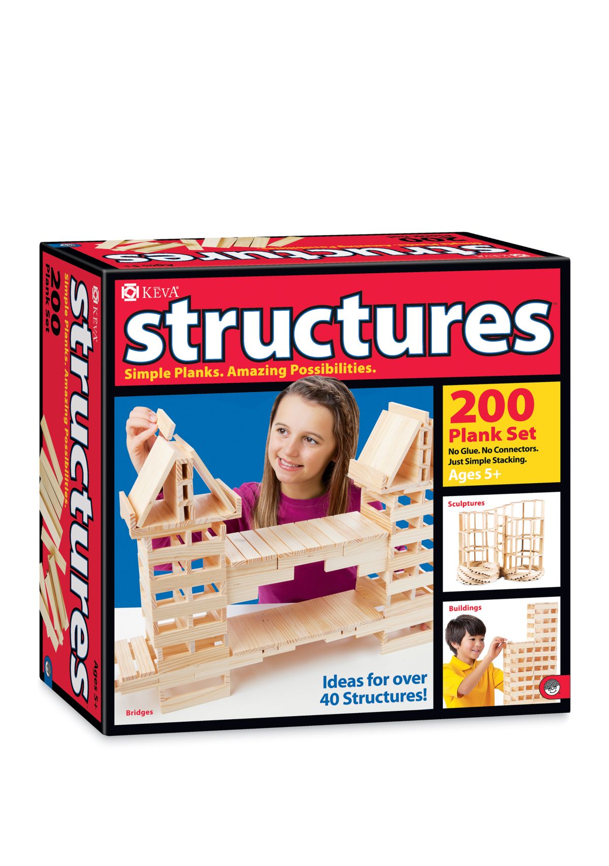 KEVA Structures - 200 Plank Building Set