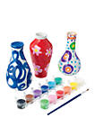 Paint Your Own Porcelain Vases Painting Kit