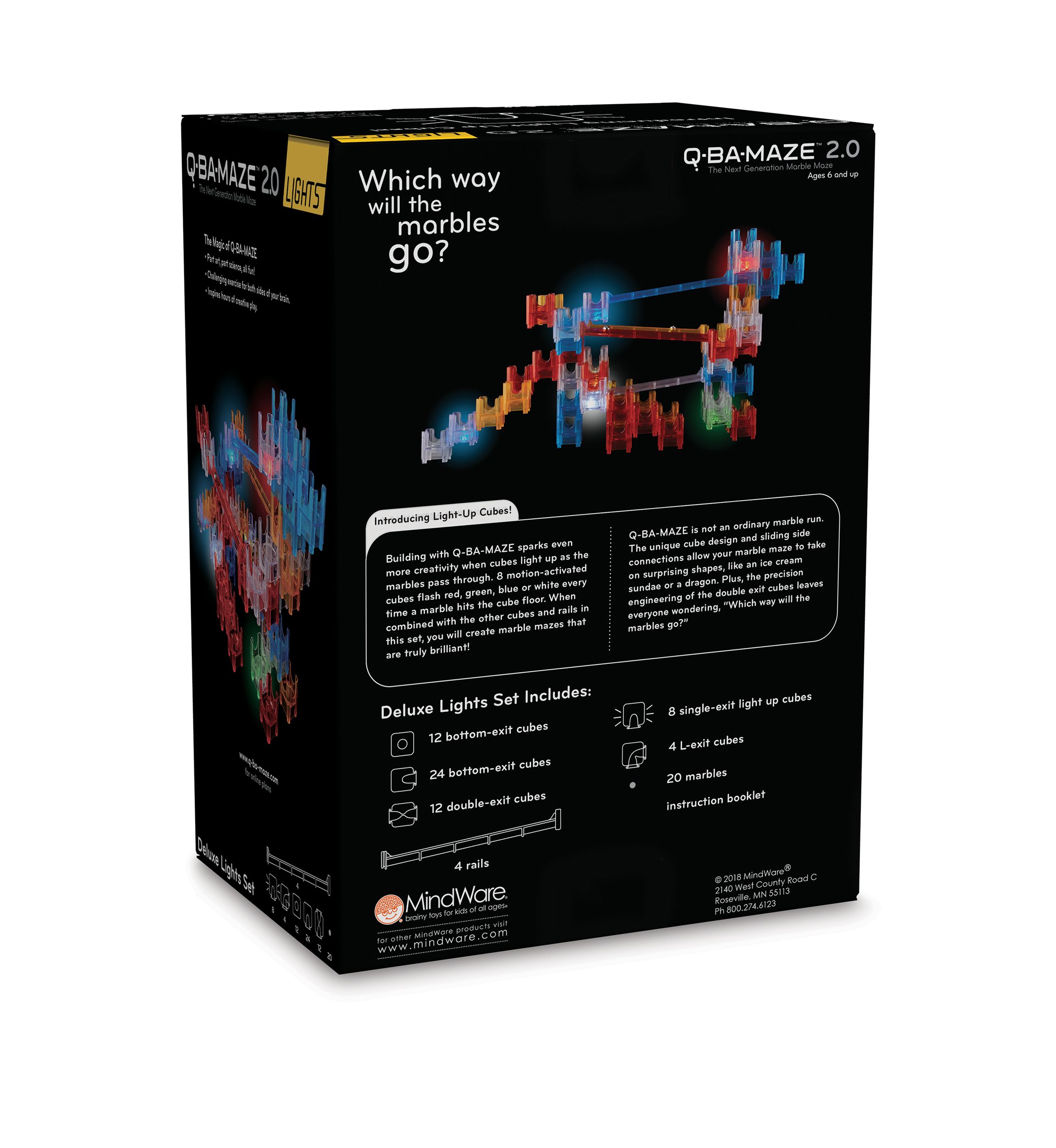 Q-BA-MAZE 2.0: Deluxe Lights Set