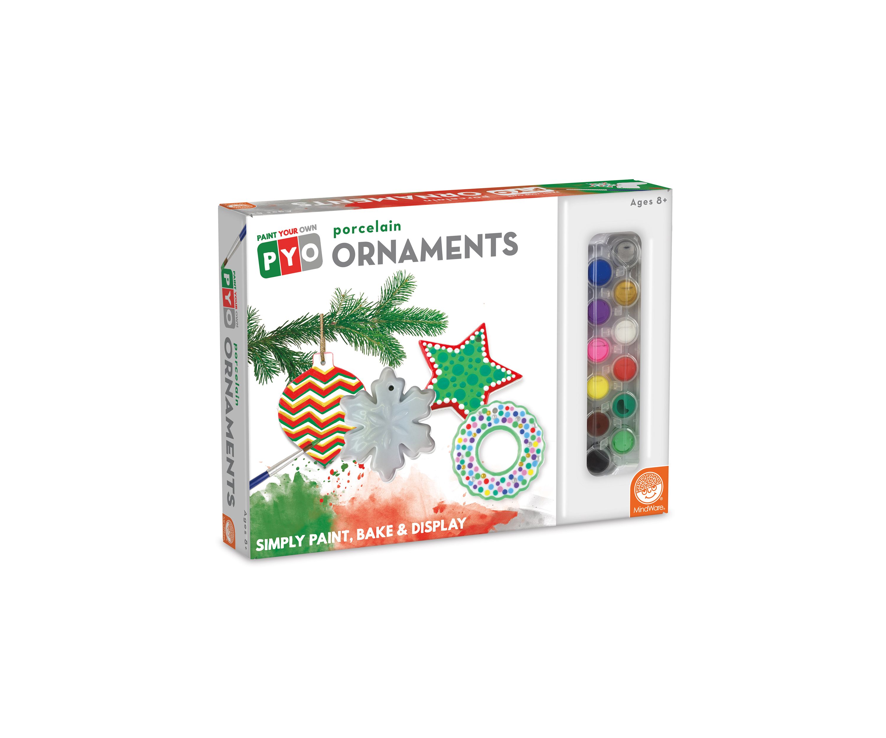 Paint Your Own Porcelain Ornaments Craft Kit