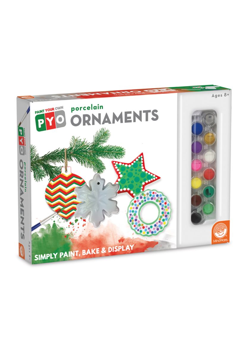 Paint Your Own Porcelain Ornaments Craft Kit