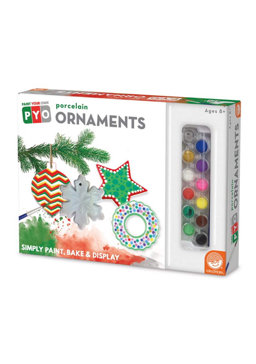 Paint Your Own Porcelain Ornaments Craft Kit