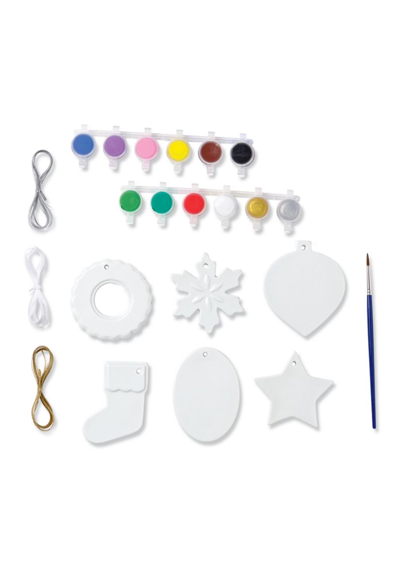 Paint Your Own Porcelain Ornaments Craft Kit