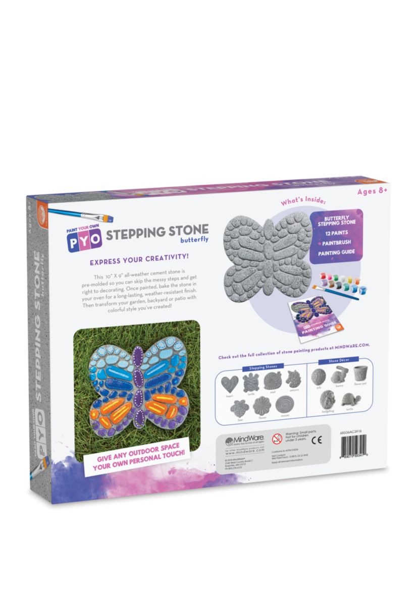 Paint Your Own Butterfly Stepping Stone Painting Kit