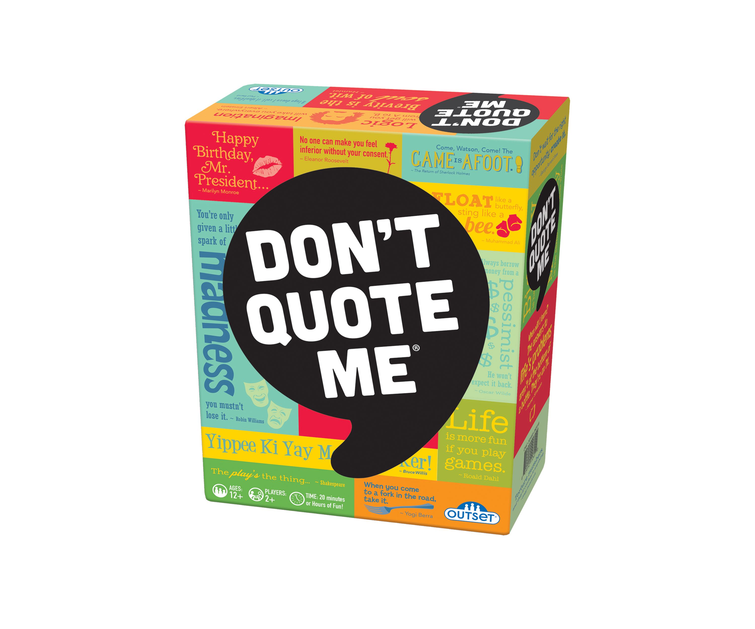 Dont Quote Me Adult Party Game