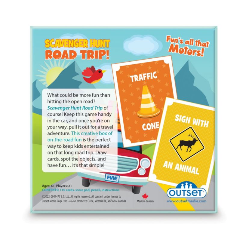 Scavenger Hunt Road Trip!