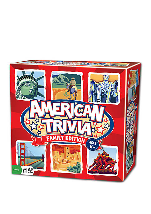 Outset Media American Trivia Family Edition Game