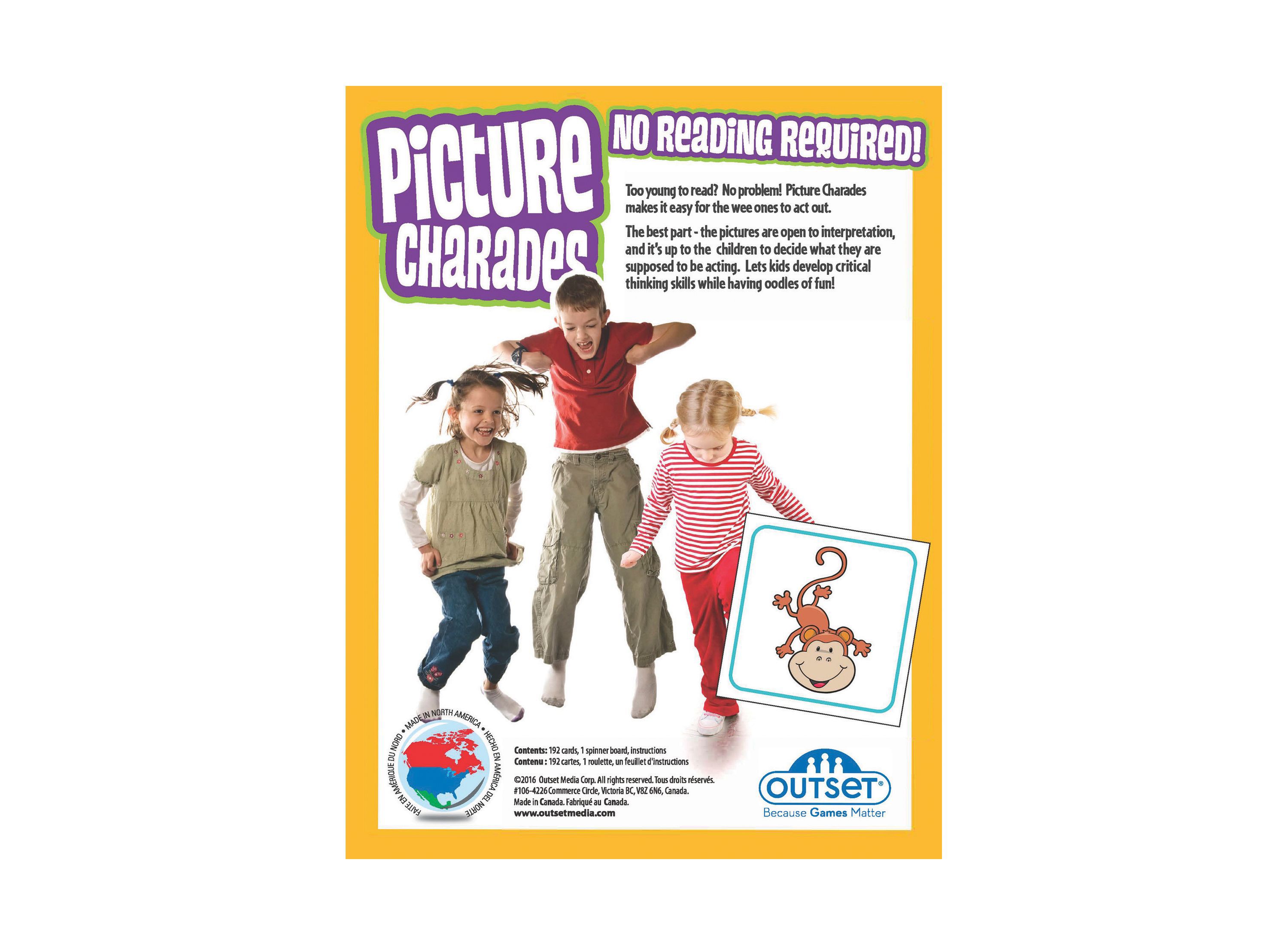 Picture Charades - No Reading Required!