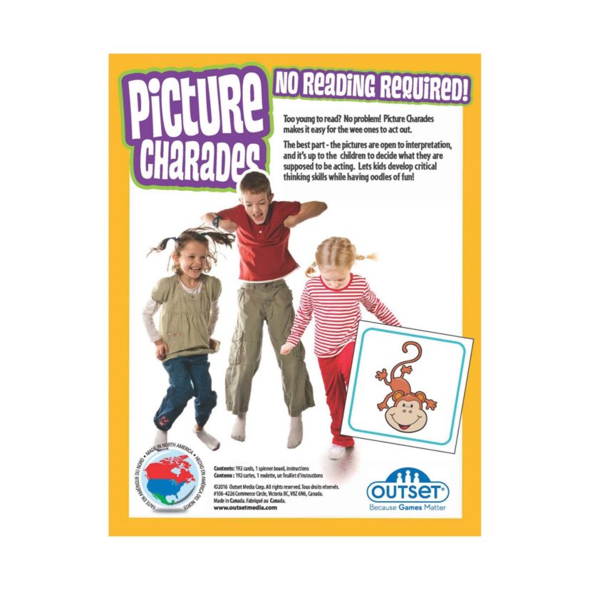 Picture Charades - No Reading Required!