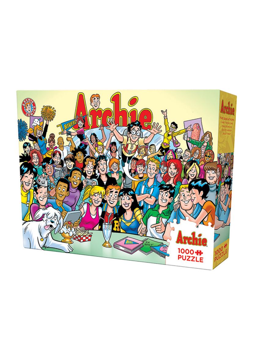 Archie Comics - The Gang at Pops Puzzle: 1000 Piece