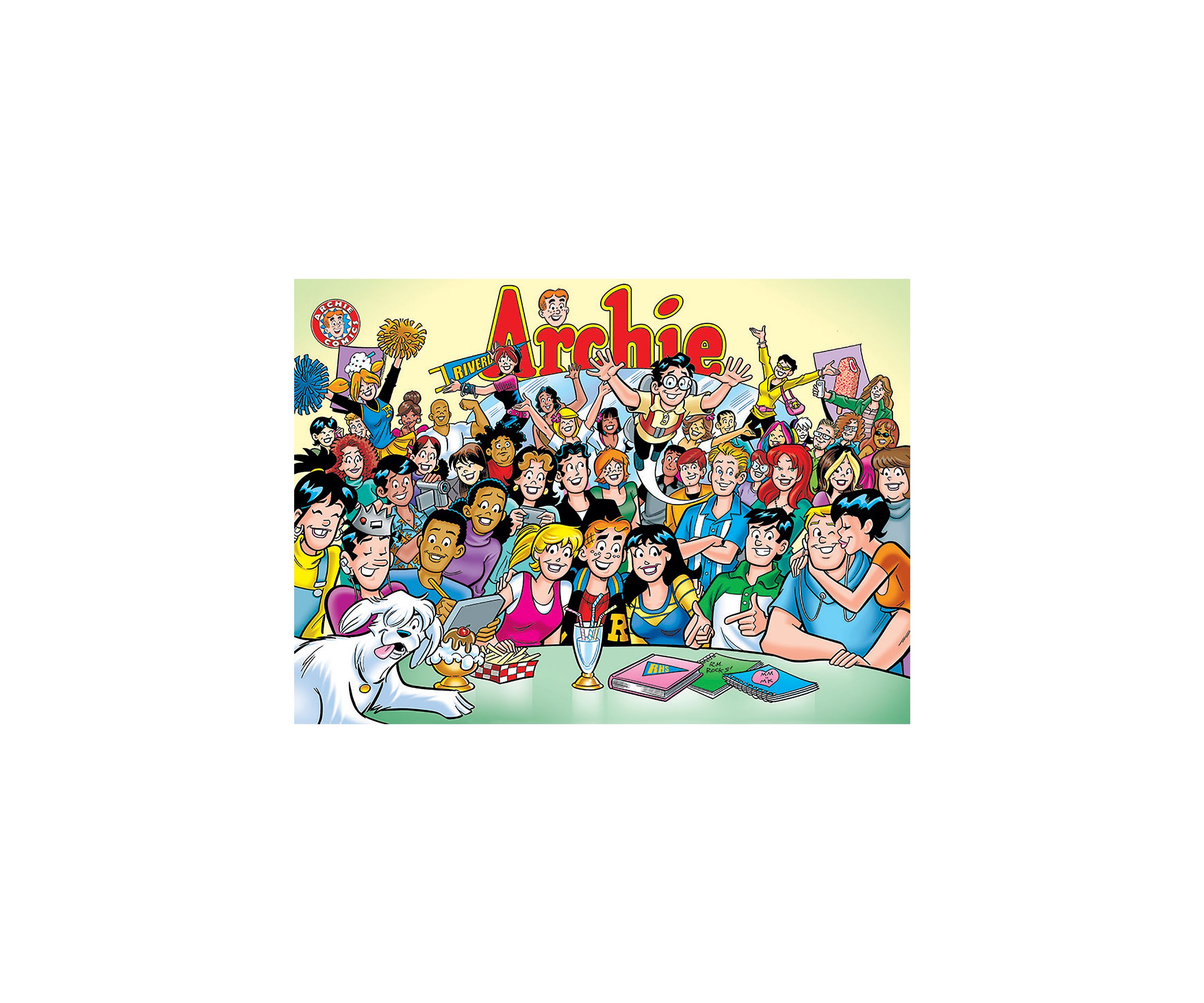 Archie Comics - The Gang at Pops Puzzle: 1000 Piece