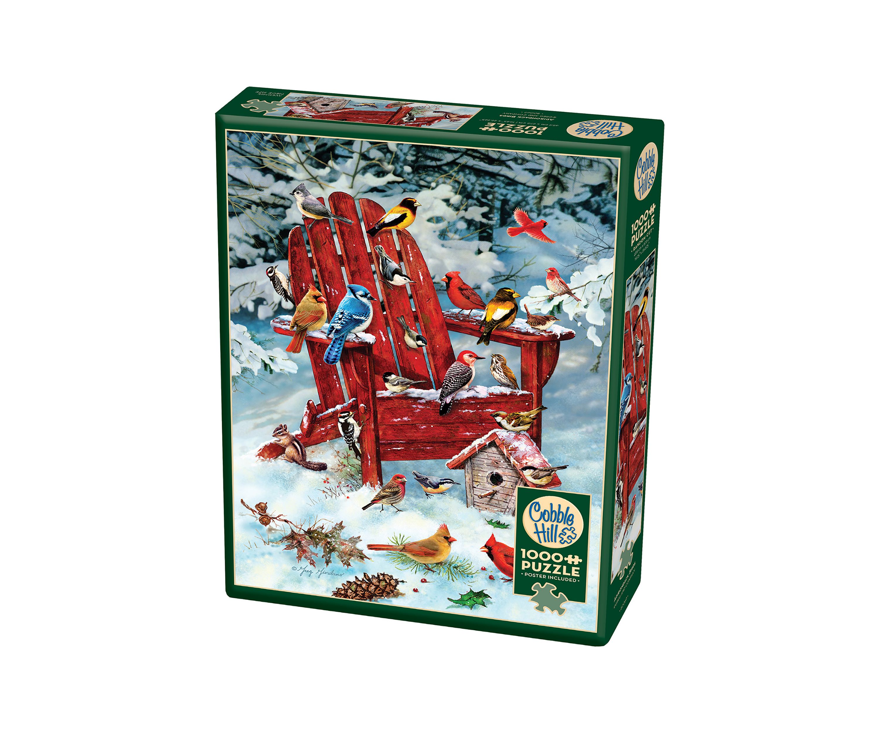Adirondack Birds Puzzle: 1000 Pieces