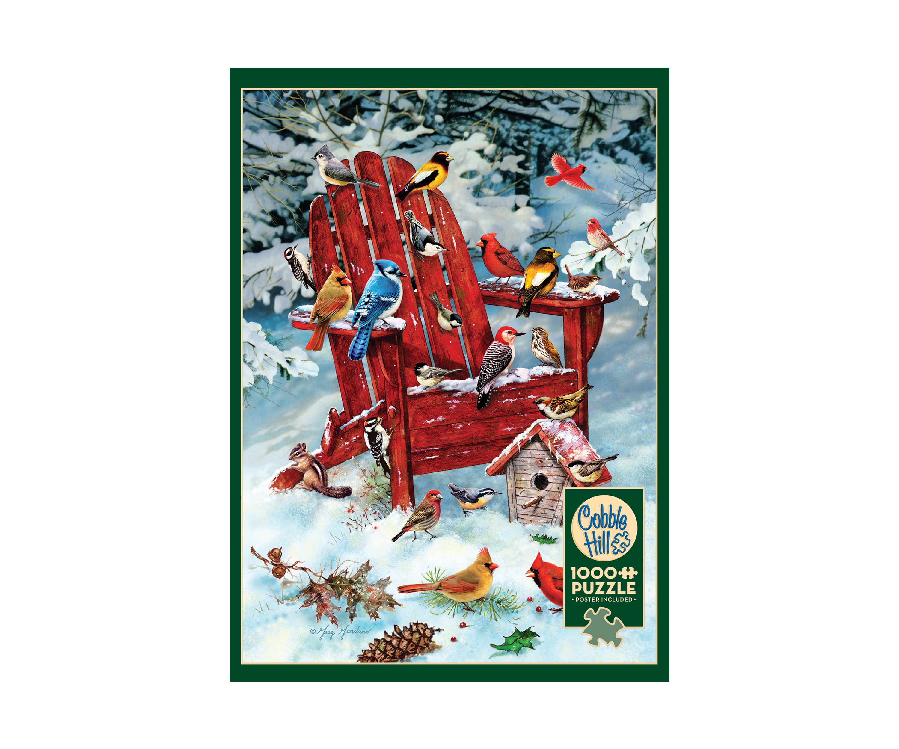 Adirondack Birds Puzzle: 1000 Pieces