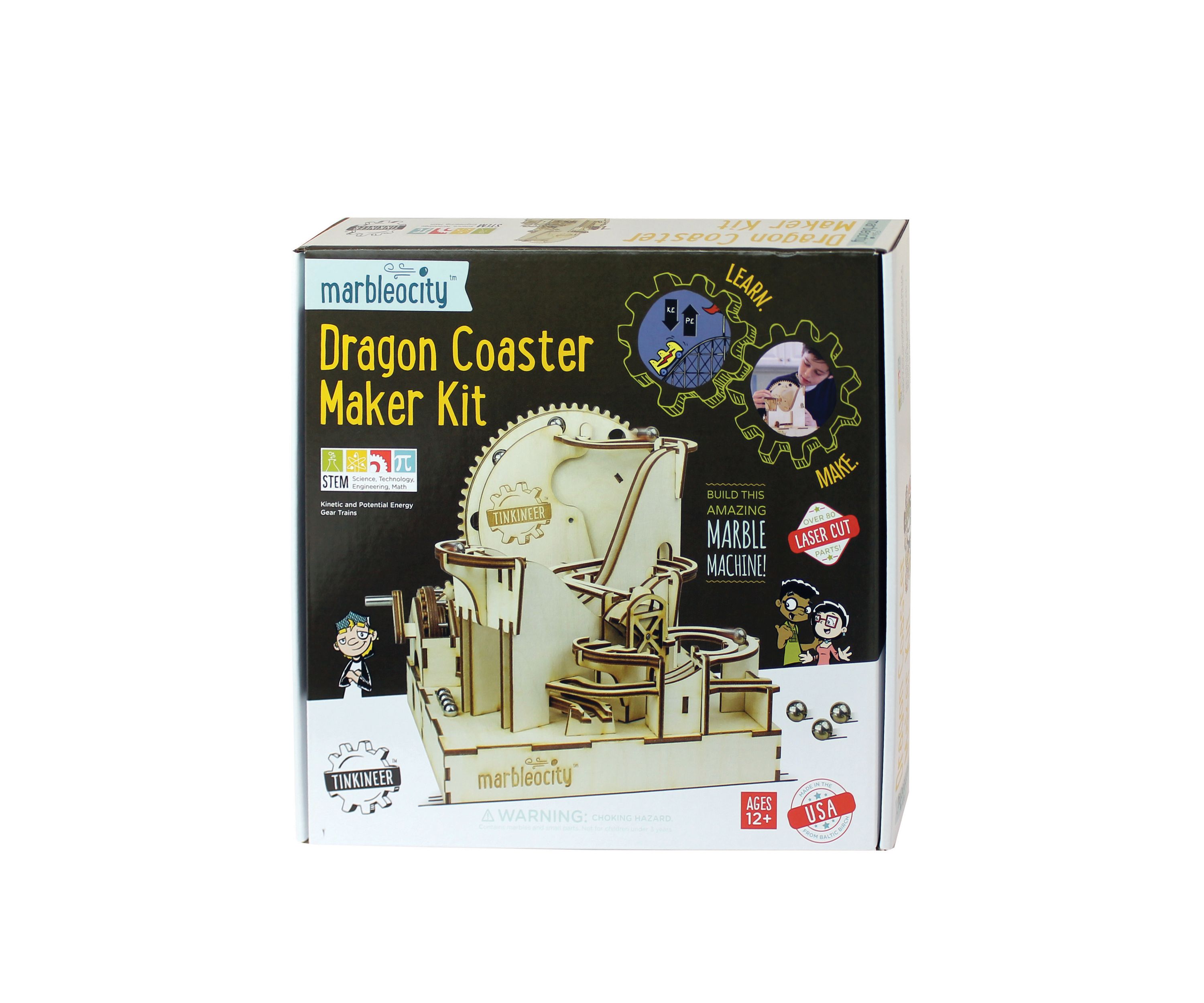 Marbleocity Dragon Coaster Maker Kit