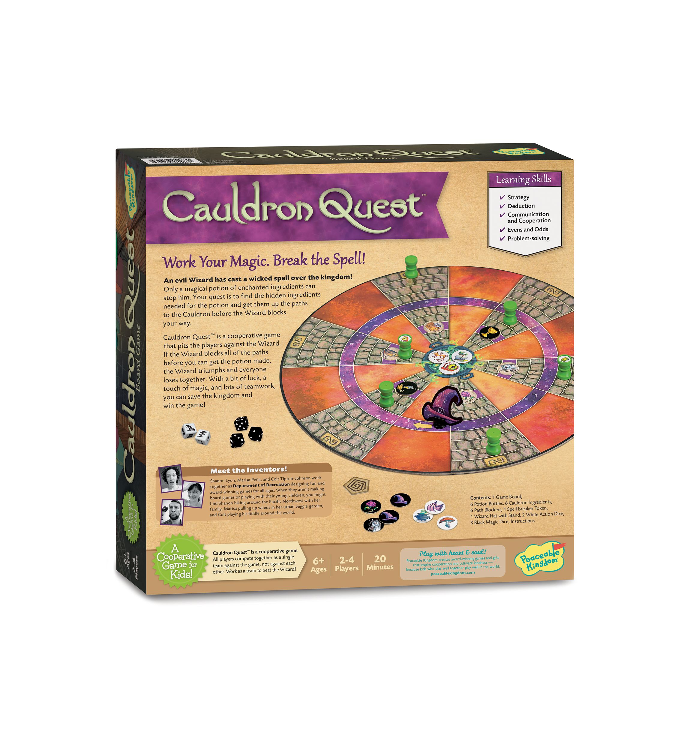 Cauldron Quest Board Game