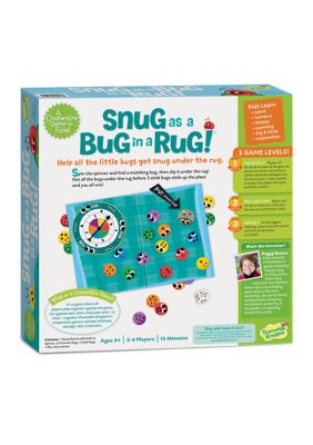 Snug as a Bug in a Rug Kids Game