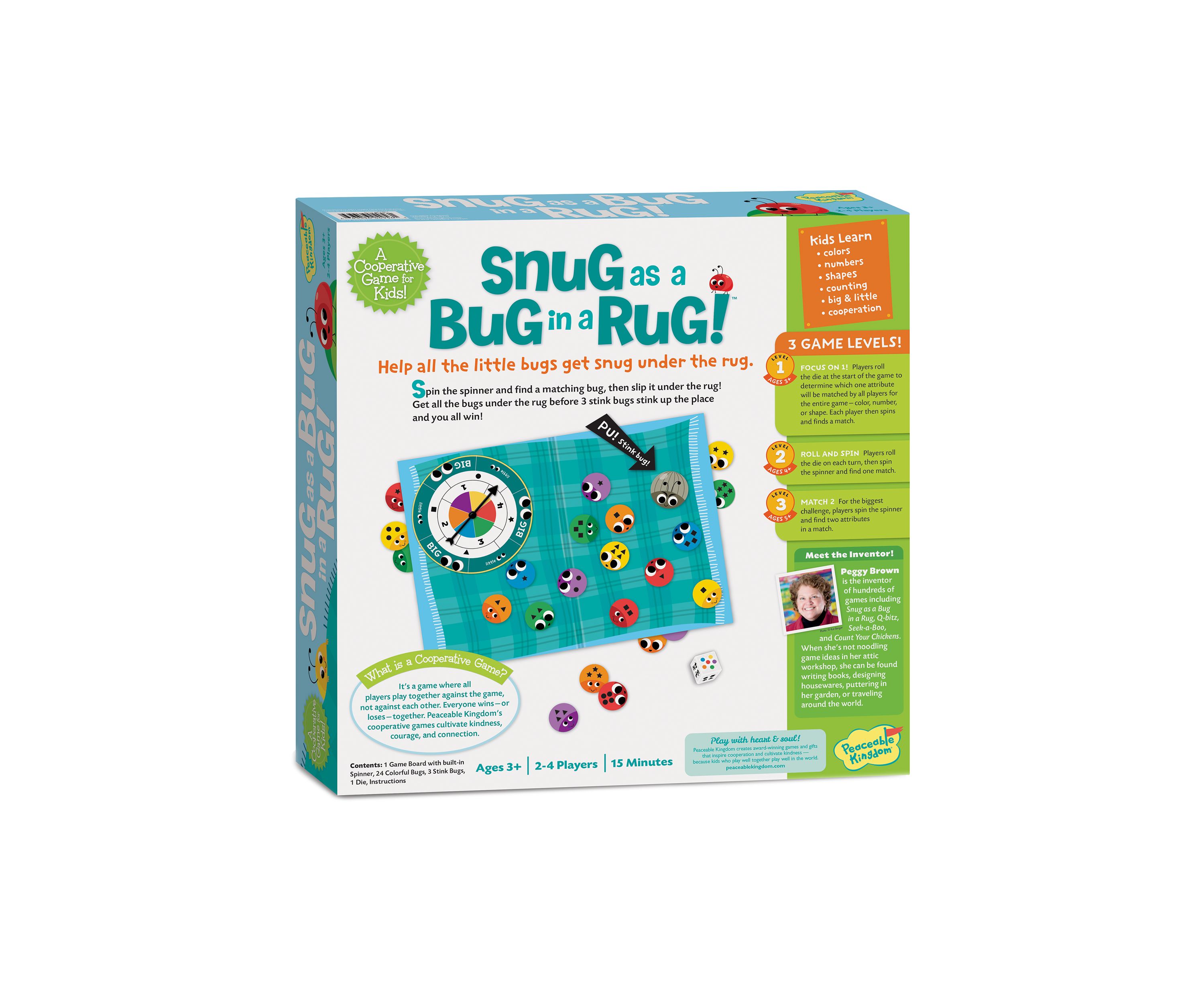 Snug as a Bug in a Rug Kids Game