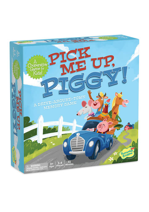 Peaceable Kingdom Pick Me Up, Piggy! Preschool Game