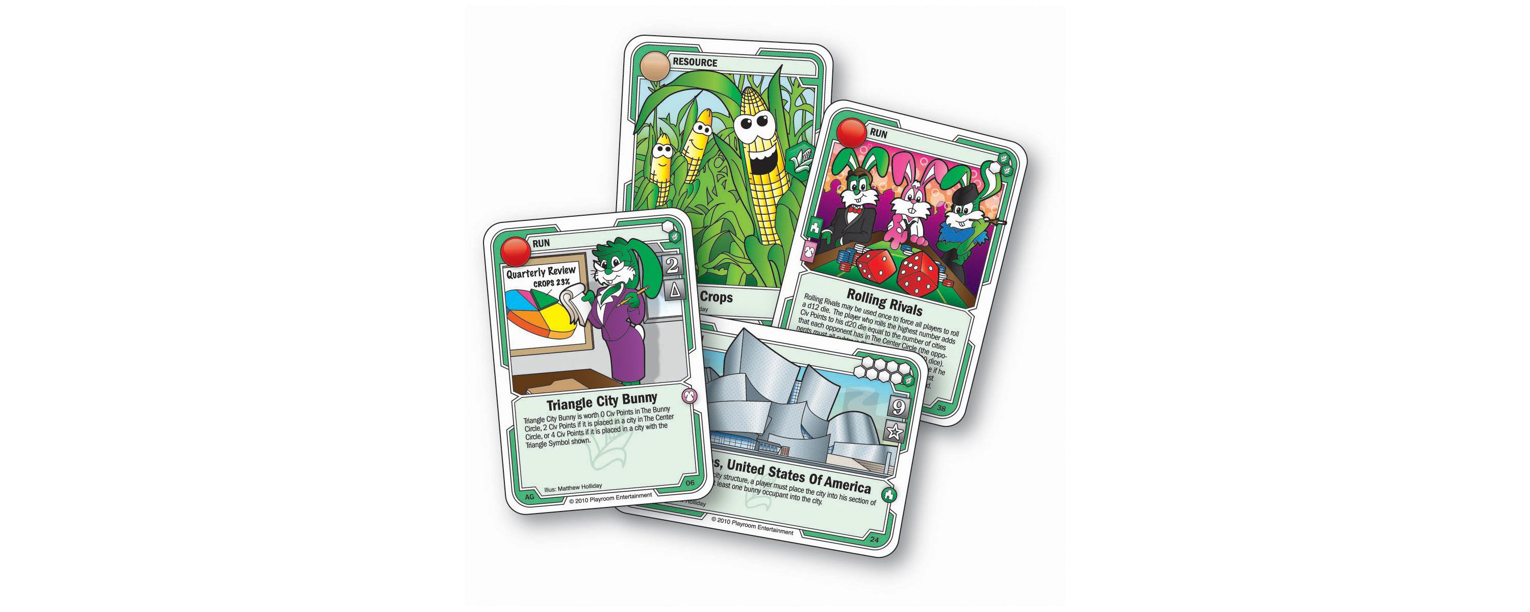 Killer Bunnies Odyssey Crops Starter Deck
