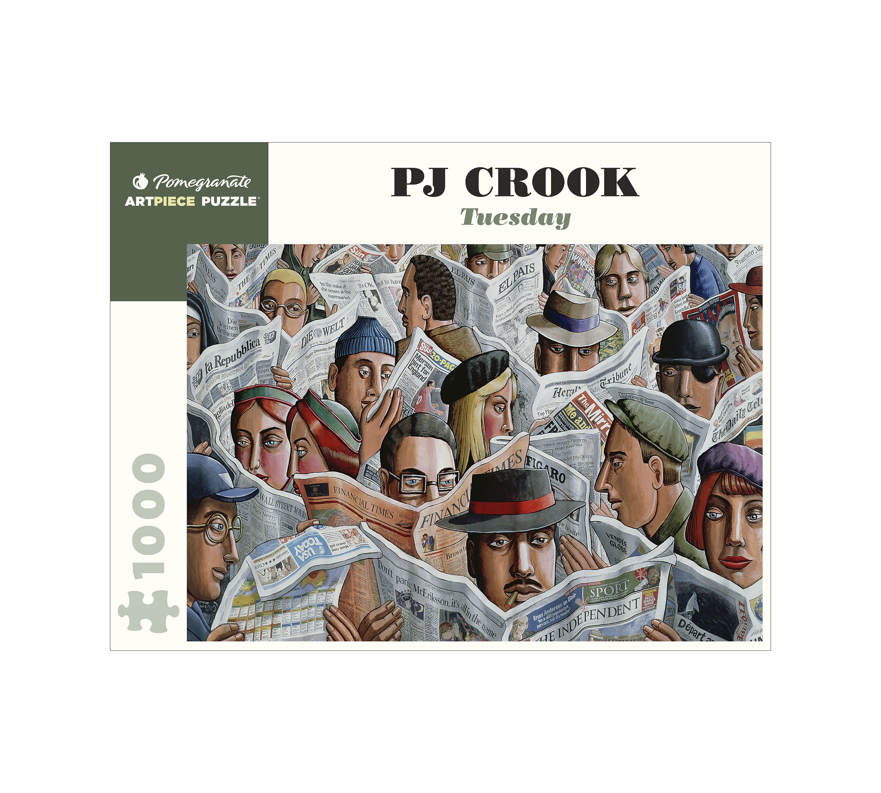 PJ Crook - Tuesday Puzzle: 1000 Pcs