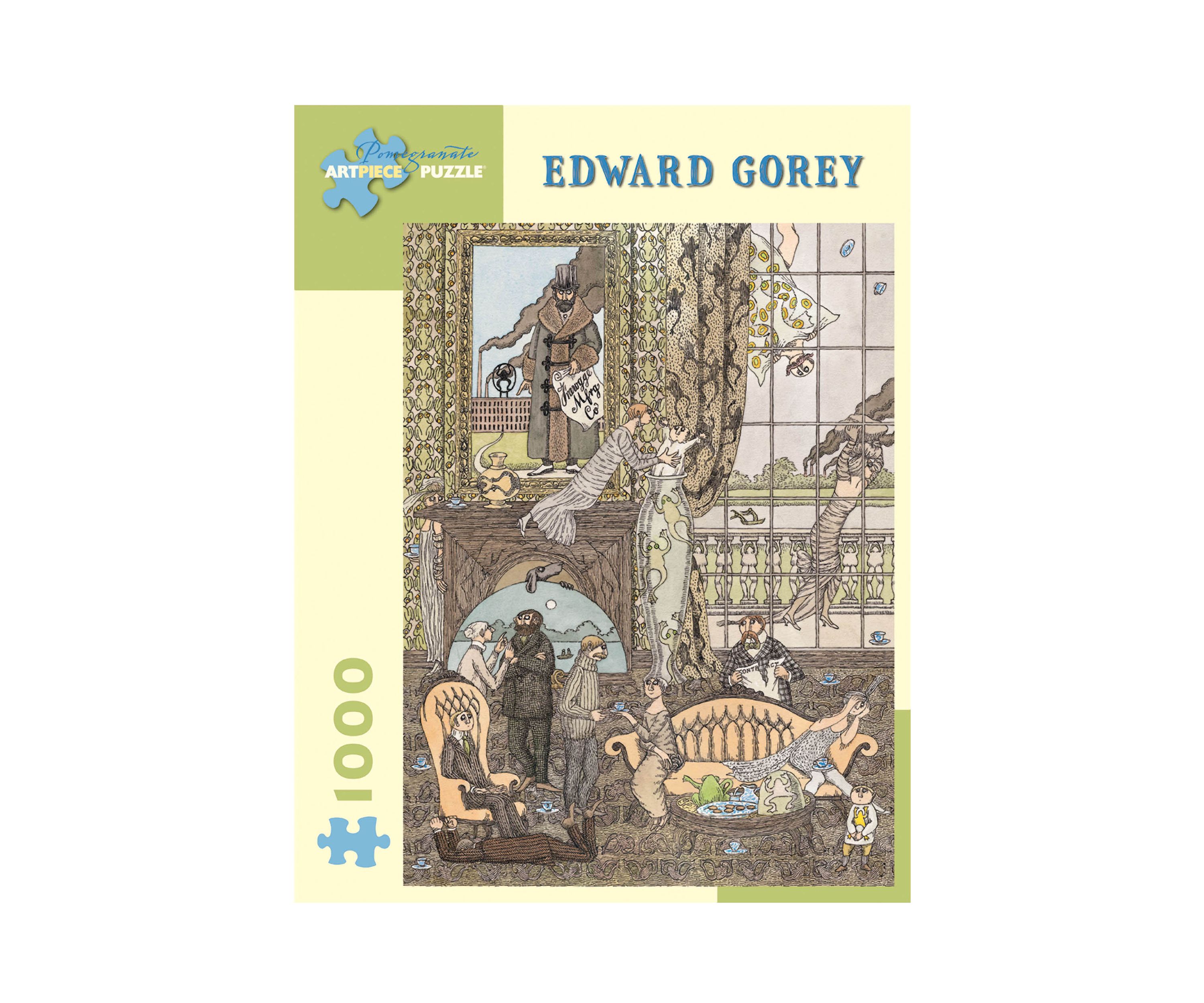  Edward Gorey - Frawgge Manufacturing Co. Puzzle: 1000 Pieces