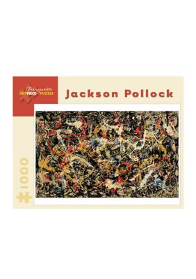 Jackson Pollock Convergence Puzzle: 1000 Pieces