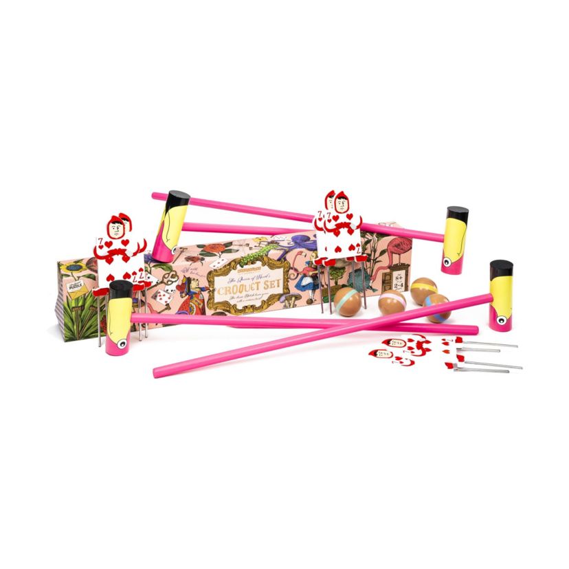 Wonderland Games - The Queen of Hearts Croquet Set