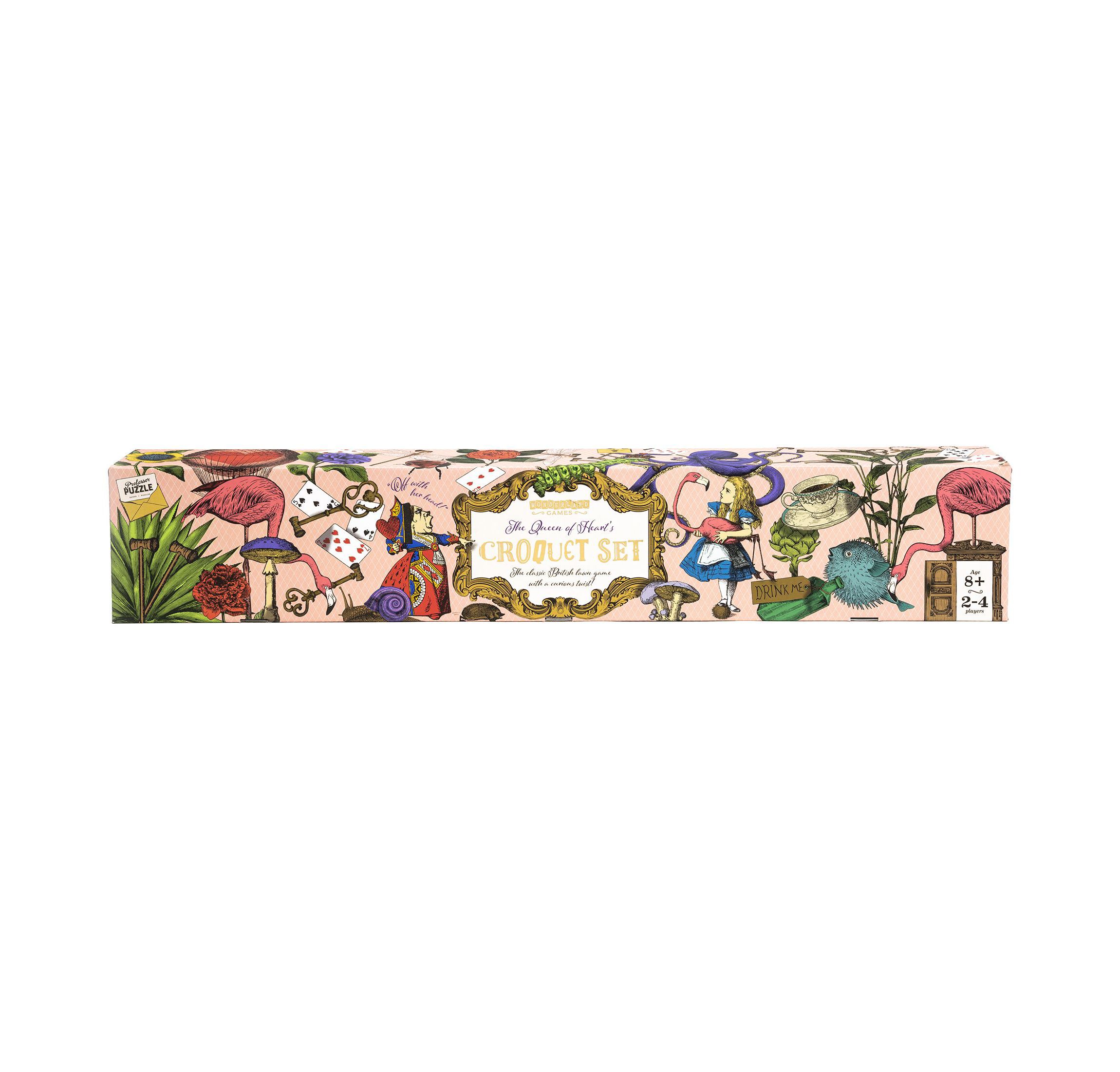 Wonderland Games - The Queen of Hearts Croquet Set