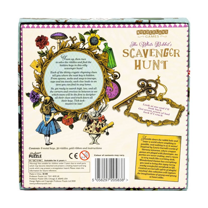 Wonderland Games - The White Rabbits Scavenger Hunt