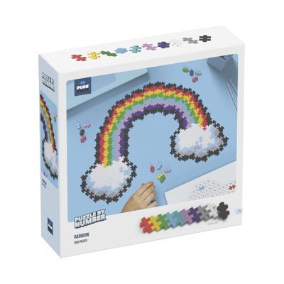 Bojeux Puzzle By Number - Rainbow: 500 Pcs