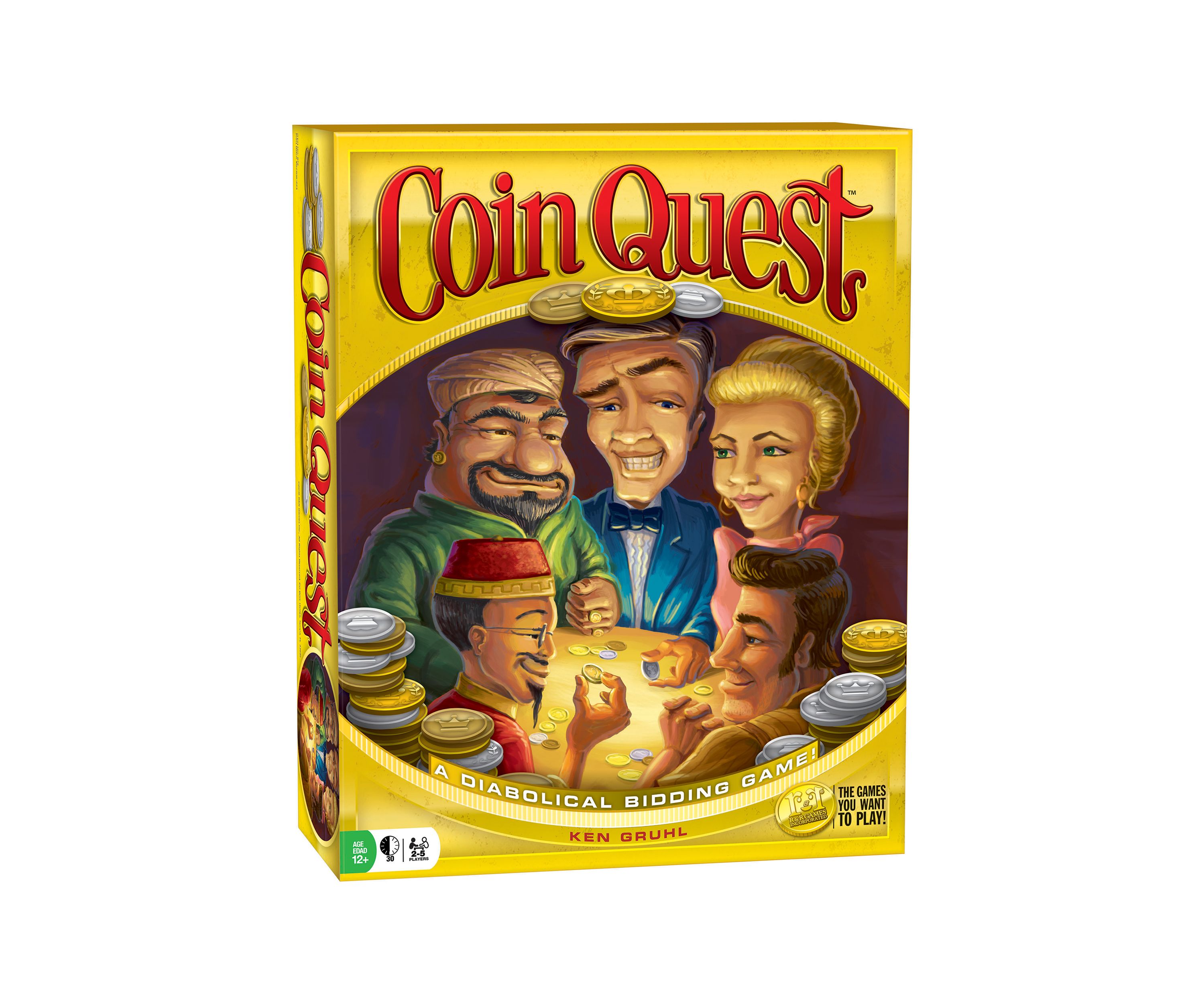 Coin Quest Strategy Game