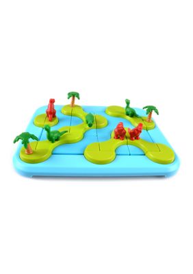 SmartGames Dinosaurs Mystic Islands - STEM Puzzle Game For Kids Age 6+ With 80 Challenges