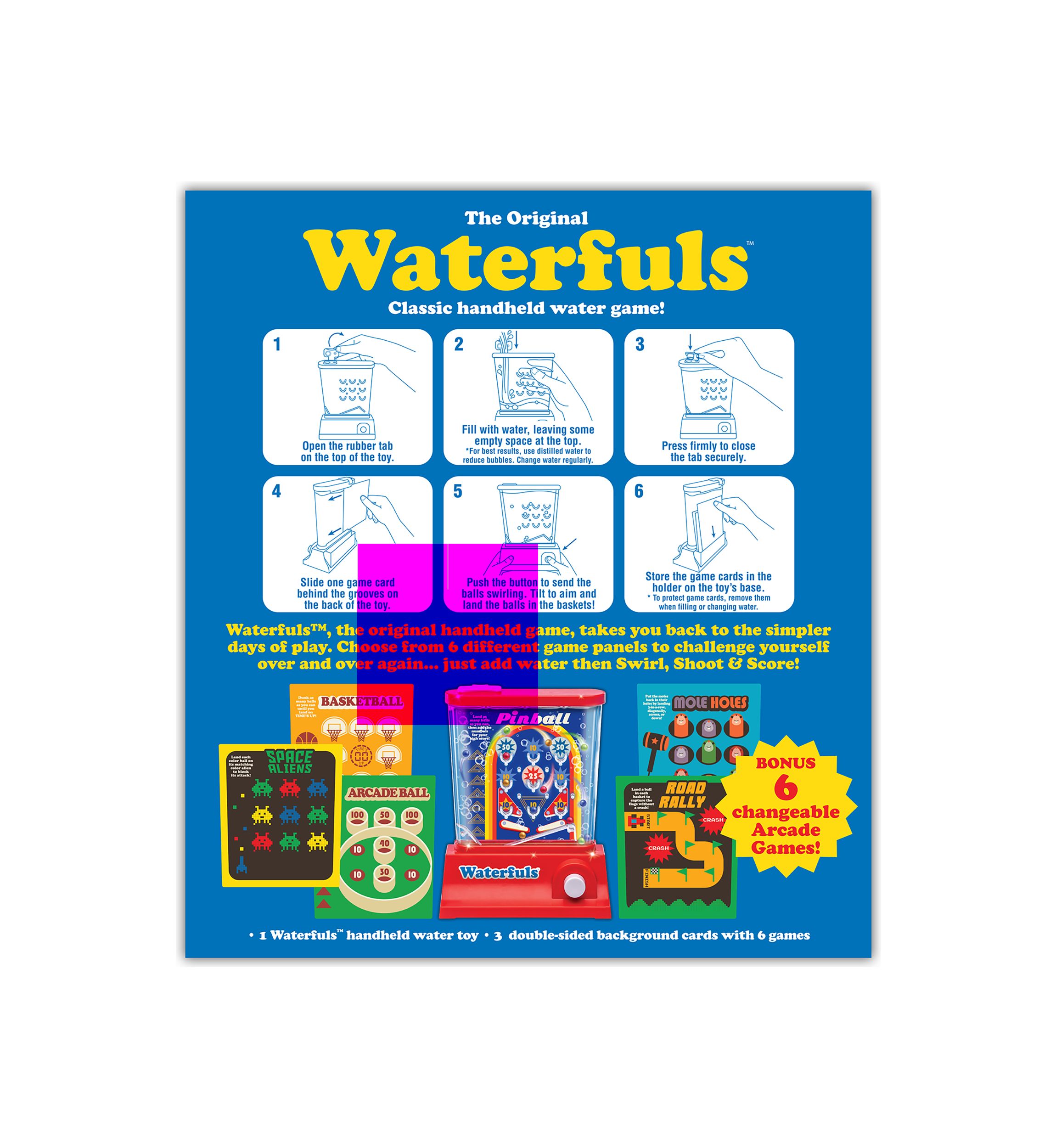 The Original Waterfuls - Classic Handheld Water Game
