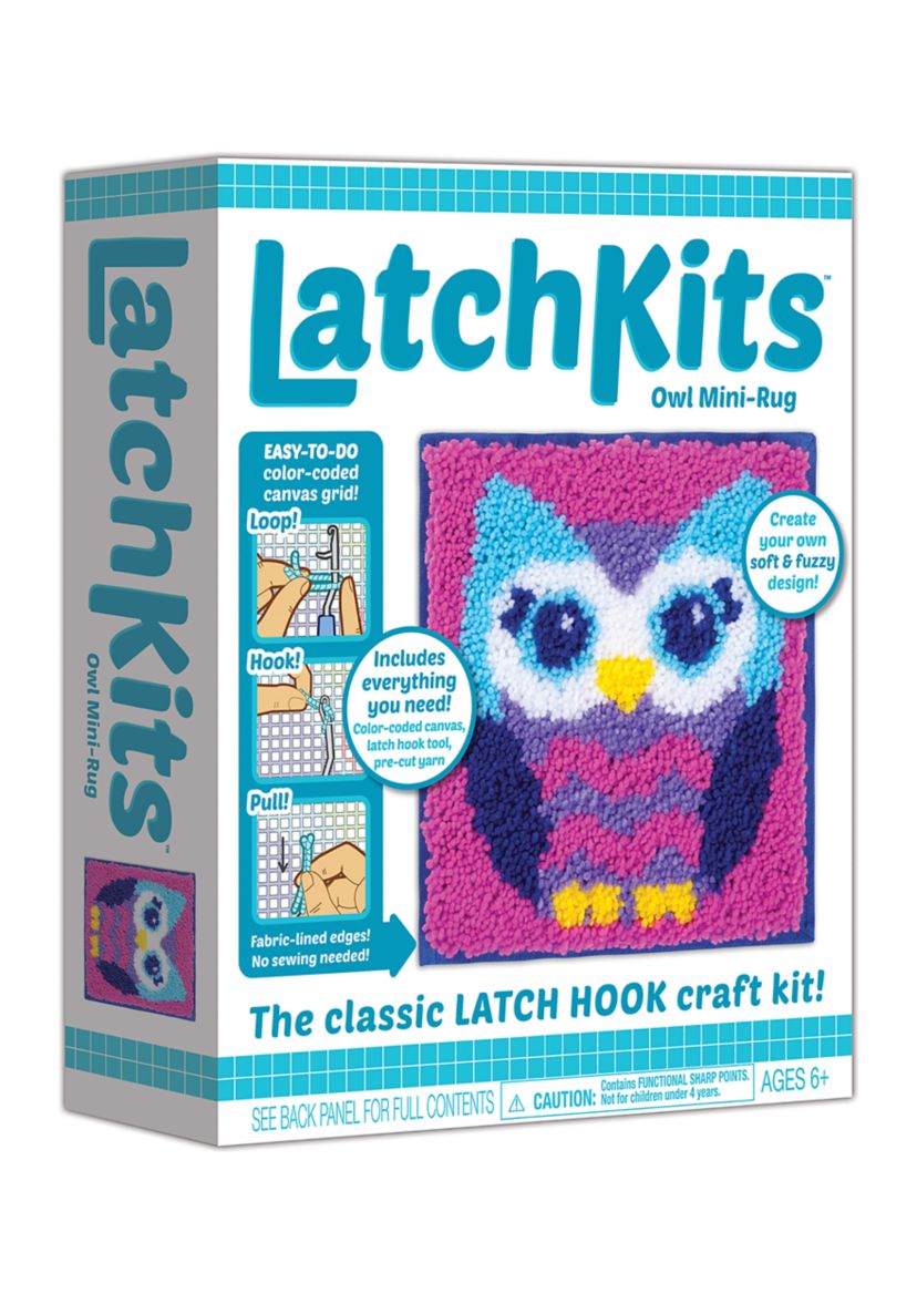 LatchKits Owl Mini-Rug