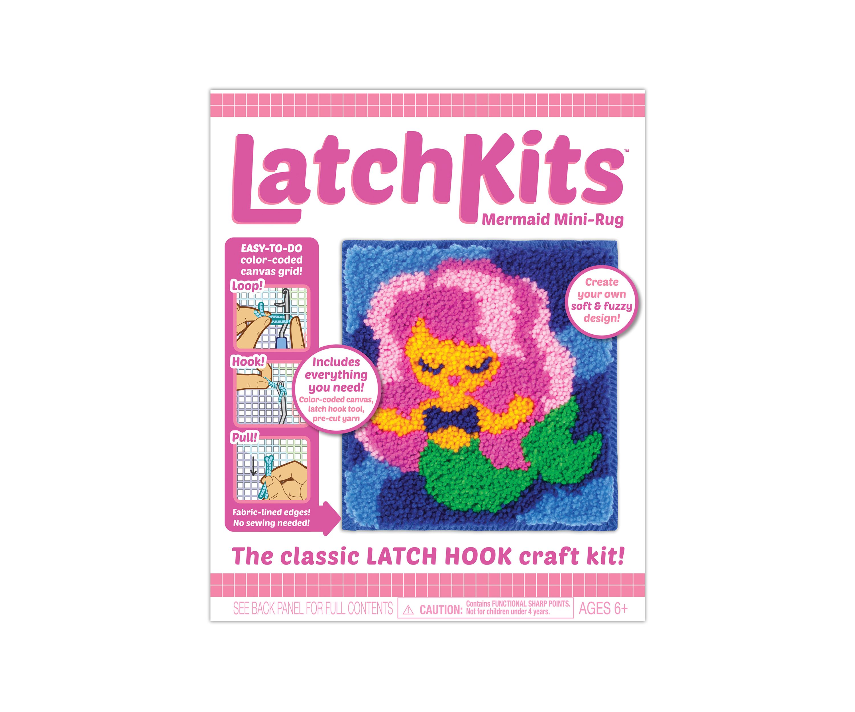 Mermaid Mini-Rug Craft Kit 