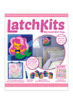 LatchKits Mermaid Mini Rug Craft Kit