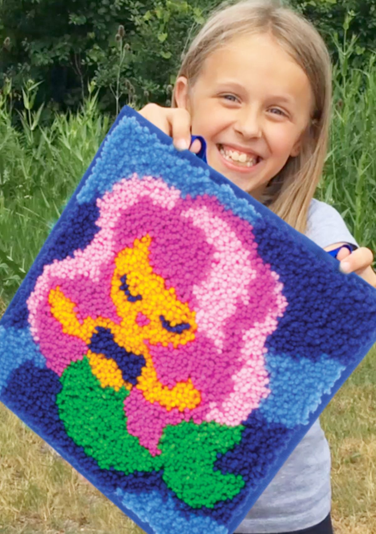 Mermaid Mini-Rug Craft Kit 