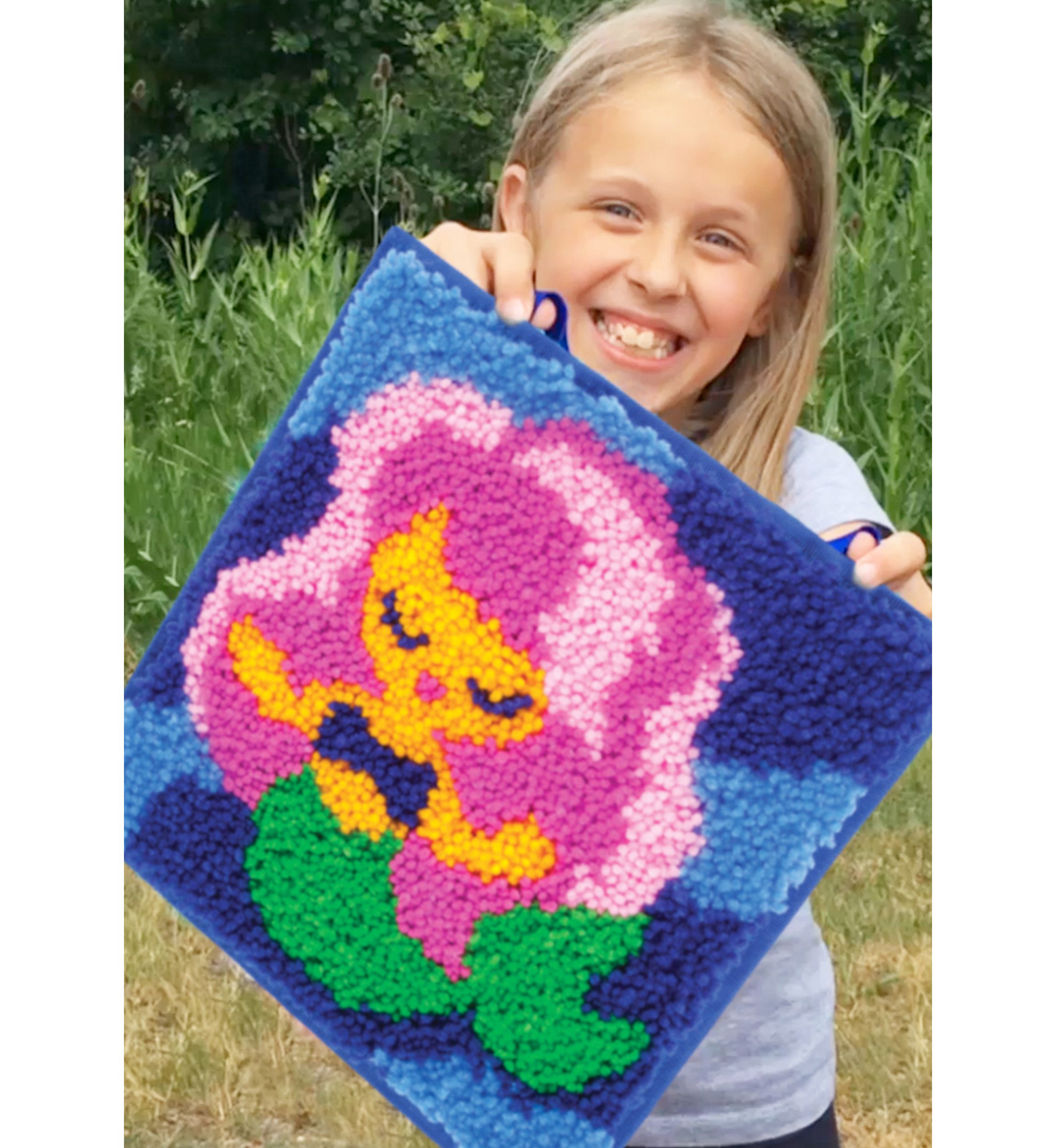 Mermaid Mini-Rug Craft Kit 