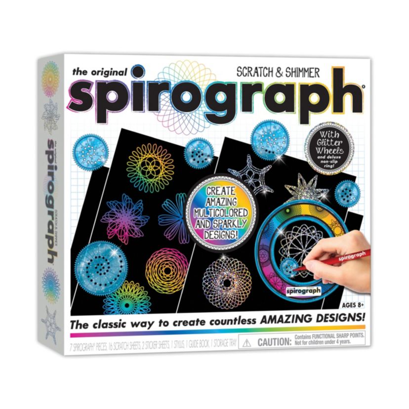 Spirograph Scratch & Shimmer